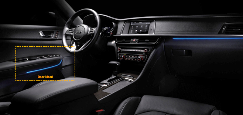 KIA K5 (JF-PE) 도어 무드 램프